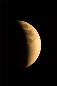 Quarter Moon Astronomy Lunar Science Journal