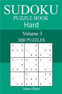 300 Hard Sudoku Puzzle Book