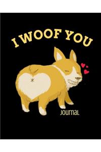 I Woof You Journal