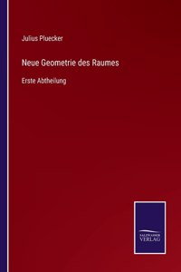 Neue Geometrie des Raumes