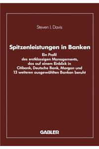 Spitzenleistungen in Banken