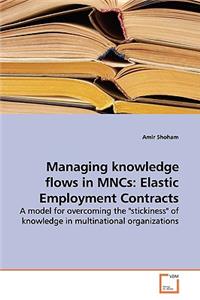 Managing knowledge flows in MNCs