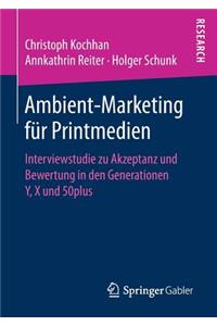 Ambient-Marketing für Printmedien