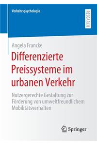 Differenzierte Preissysteme Im Urbanen Verkehr