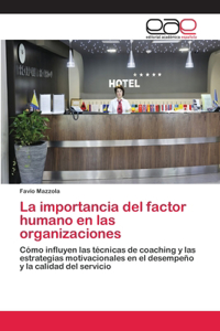 importancia del factor humano en las organizaciones