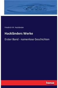 Hackländers Werke