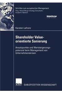 Shareholder Value-orientierte Sanierung