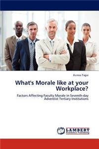 What's Morale like at your Workplace?