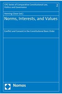 Norms, Interests, and Values