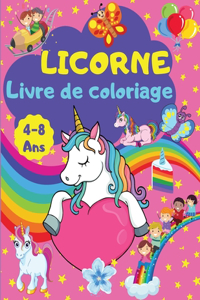 Licorne Livre de Coloriage