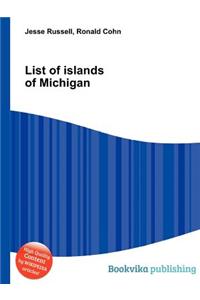List of Islands of Michigan