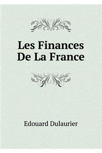 Les Finances de la France