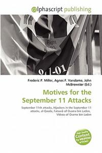 Motives for the September 11 Attacks