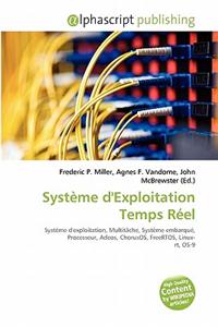 Syst Me D'Exploitation Temps R El