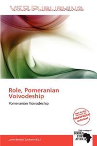 Role, Pomeranian Voivodeship