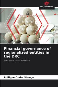 Financial governance of regionalized entities in the DRC