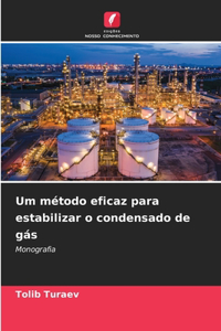 Um método eficaz para estabilizar o condensado de gás