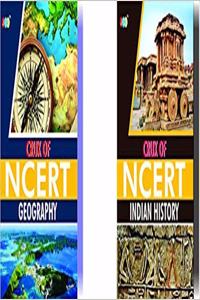 Crux Of Ncert (Geography, Indian History) A Set Of 2 Books