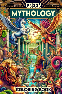 Greek Mythology Coloring Book