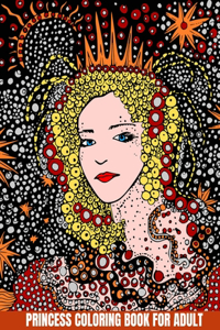 Princess Coloring Book for Adults