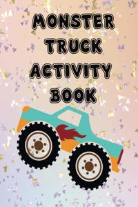 Monster Truck Activity Book