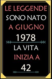 Le Leggende Sono Nato A Giugno 1978 La Vita Inizia A 42