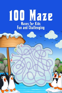 100 maze. Fun and Challenging Mazes for Kids