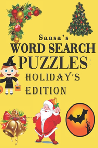Sansa's Word Search Puzzles