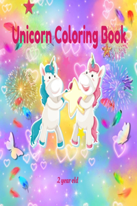 unicorn coloring book for kids 2 years old