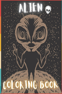 Alien Coloring Book