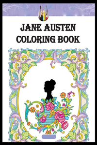 jane austen coloring book