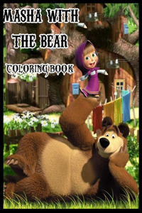 Masha With The Bear Coloring Book