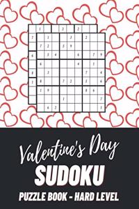 Valentine's Day Sudoku Puzzles Book - Hard Level