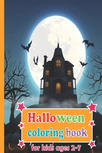 halloween coloring book for kids ages 2-7