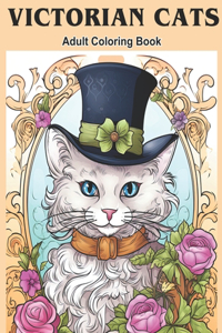 Victorian Cats Coloring Book