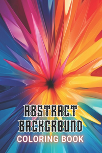 Abstract Background Coloring Book for Adults