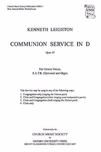 Communion Service in D Op. 45