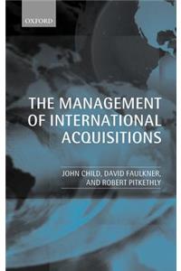 The Management of International Acquisitions