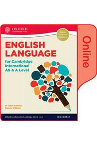 English Language for Cambridge International as and a Level Online Student Book