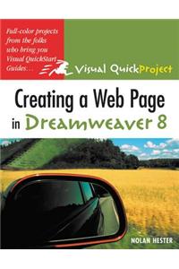Creating a Web Page in Dreamweaver 8