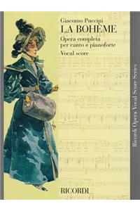 La Bohème - Opera Vocal Score