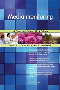 Media monitoring A Complete Guide - 2019 Edition