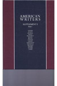American Writers: Supplement 1, Part 1