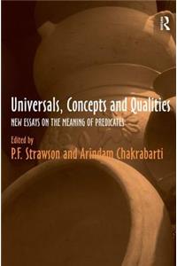 Universals, Concepts and Qualities