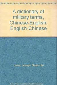 Dict Military Term Chin/h