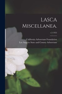 LASCA Miscellanea.; v.3 1955