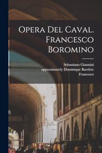 Opera Del Caval. Francesco Boromino