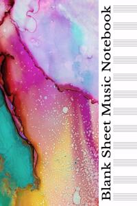 Blank Sheet Music Notebook