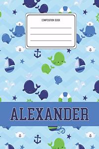 Composition Book Alexander