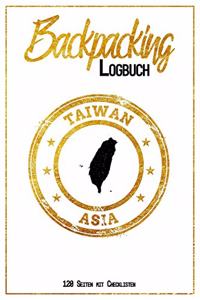 Backpacking Logbuch Taiwan Asia 120 Seiten mit Checklisten